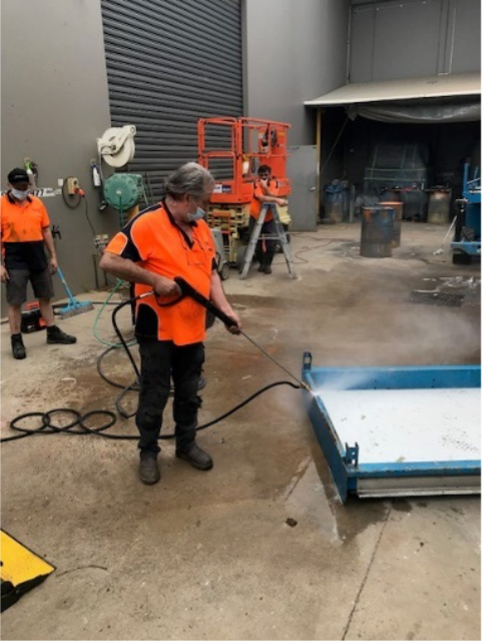AusLift - Sand Blasting Attachment