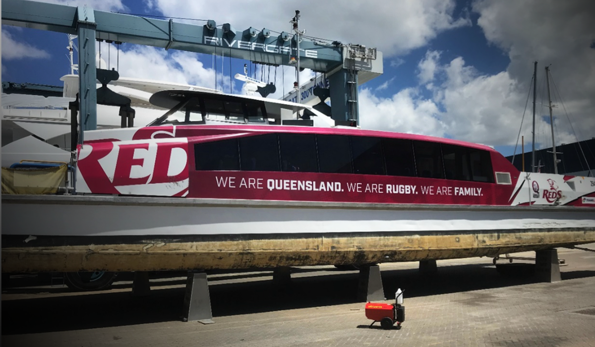 River City Ferries Slashes Hull Cleaning Time with SPITWATER
