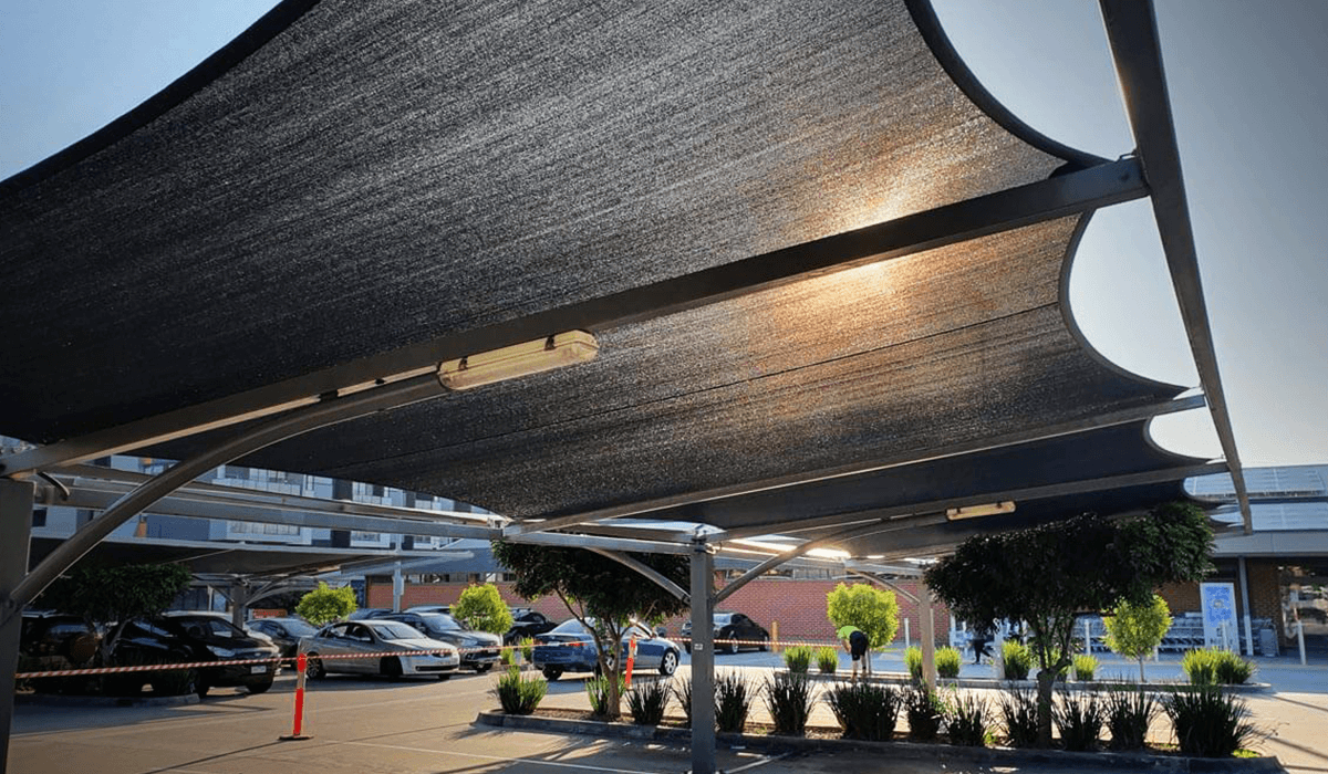 Keeping Shade Sails Clean and UV-Protected with SPITWATER